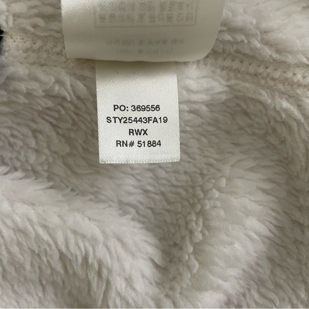 Patagonia Re-Tool Snap Polartec Thermal Fleece Pullover Ivory Size Medium - Picture 8 of 8